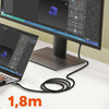 Cavo Video Adattatore Da Type-c Usb Tipo C A Dvi Full Hd 1080p 1,8 Mt Tpc-dv24 Elettronica/Informatica/Accessori/Adattatori/Adattatori USB a USB Trade Shop italia - Napoli, Commerciovirtuoso.it