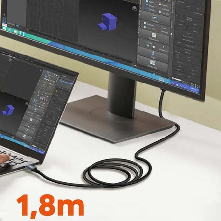Cavo Video Adattatore Da Type-c Usb Tipo C A Dvi Full Hd 1080p 1,8 Mt Tpc-dv24 Elettronica/Informatica/Accessori/Adattatori/Adattatori USB a USB Trade Shop italia - Napoli, Commerciovirtuoso.it