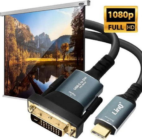 Cavo Video Adattatore Da Type-c Usb Tipo C A Dvi Full Hd 1080p 1,8 Mt Tpc-dv24 Elettronica/Informatica/Accessori/Adattatori/Adattatori USB a USB Trade Shop italia - Napoli, Commerciovirtuoso.it