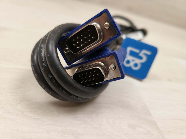 Cavo Video VGA Standard Maschio / Maschio per Monitor Pc Dvr Nvr Videosorveglianza Proiettori M/M