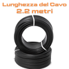 ADATTATORE INDUSTRIALE 3 PRESE 16A CON CAVO 2.2METRI - CAVO IN NEOPRENE 3G2.5 - PROTEZIONE IP67