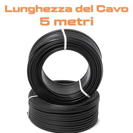 Prolunga Industriale 5 e 10 Metri - Cavo 3G1.5 - Protezione IP44