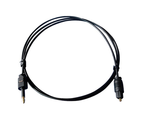 Cavo Audio Ottico Jack 3.5mm Maschio > Toslink Maschio da 2 mt.