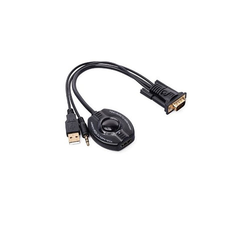 Cavo di conversione da VGA+Audio a HDMI