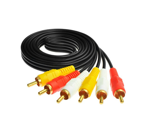 Cavo A/V 3 RCA Maschio > 3 RCA Maschio