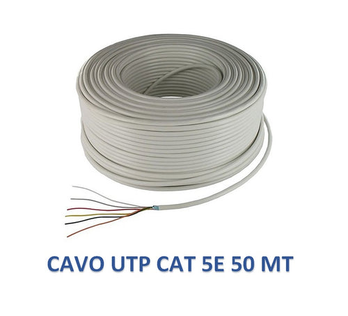 Matassa da 50 mt cavo di rete UTP CAT 5E