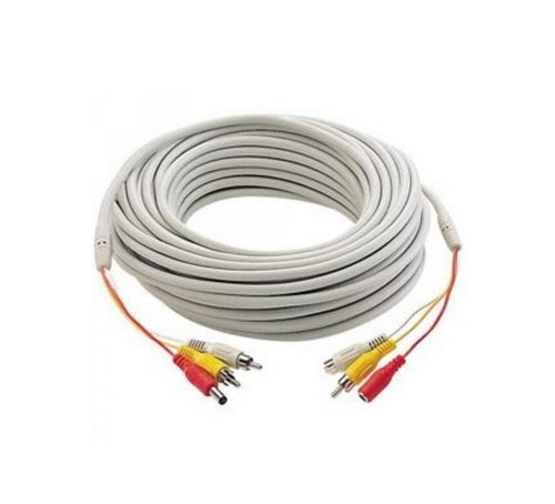 Cavo 10 mt + RCA per telecamere videosorveglianza