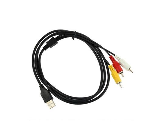 Cavo USB 2.0 > 3 RCA Maschio