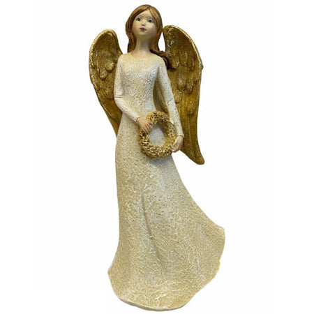 Angelo "Choeur" per presepe di natale statuetta h 25 cm decorazione natalizia