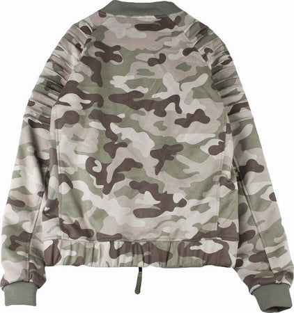 CAYLER-&amp;-SONS-Giubbotto-Uomo-Pleated-Bomber-Mimetico-Marrone-da-uomo