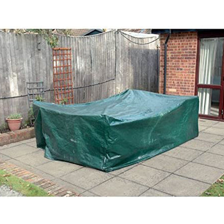 Telo di protezione "Cover" per tavoli rettangolari con sedie da Giardino e Piscina