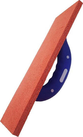 Cazzuola-Frattazzo-Frattone-In-Gomma-Spugna-30x10cm-Manico-Per-Stucco-Intonaco-Muratore
