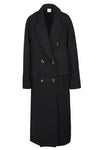 LA FEMME BLANCHE La Femme Blanche - Cappotto - 442128 - Nero da donna
