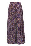 MALIPARMI Maliparmi - Pantalone - 450750 - Blu/Marrone da donna