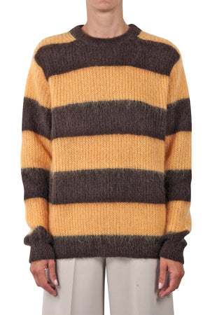 AMARANTO Amaranto - Maglia - 461290 - Giallo/Marrone da donna