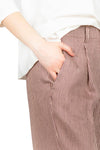 Alysi - Pantalone - 451075 - Fantasia Bordeaux da donna