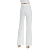 Relish pantalone bianco vita alta NYX RDP2407006062 Pantaloni Relish