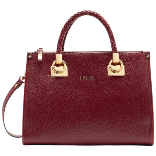 Liu Jo borsa satchel media rosso vino AF5008E0027-91726