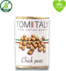 Ceci Italiani - 400g Tomitaly Alimentari e cura della casa/Cibi in scatola e conserve/Legumi in scatola/Ceci Tomitaly - Caorso, Commerciovirtuoso.it