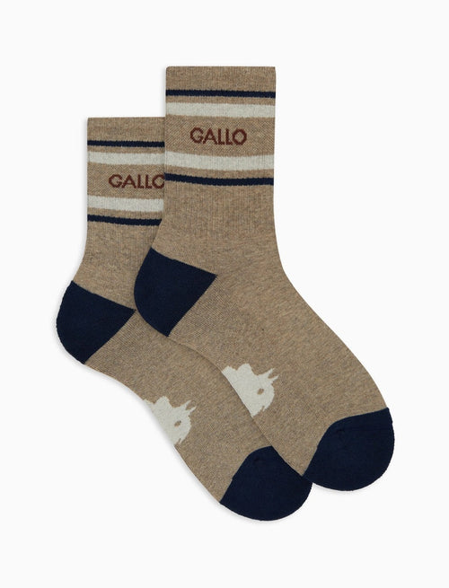 Gallo calza donna calza uomo in spugna