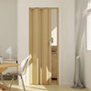 Porta a soffietto Maya da Interno 83 x h 214 cm in PVC Made in Italy