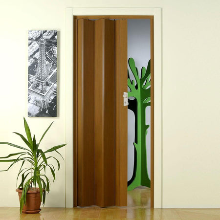 Porta a soffietto "Maya" da Interno 83 x h 214 cm in PVC "Made in Italy"