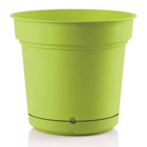 Vaso tondo con sottovaso Hydral Element per fiori e piante