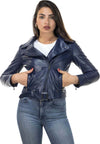 Cel---Chiodo-Donna-Blu-in-vera-pelle
