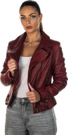 Cel---Chiodo-Donna-Bordeaux-in-vera-pelle
