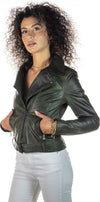 Cel---Chiodo-Donna-Verde-in-vera-pelle