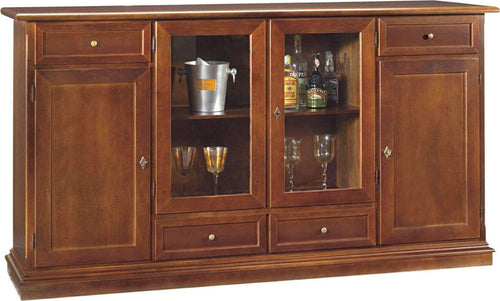 CELESTE---credenza-in-legno-205x49x113-Tinta-noce-Milani-Home