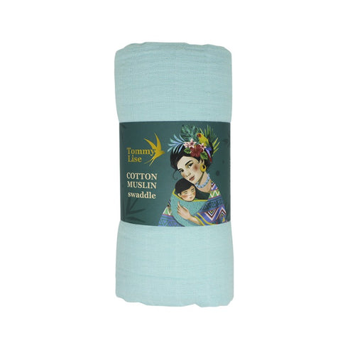 Mussola Tommy Lise Dreamy Blue Celeste