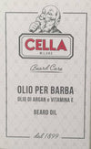 Cella Milano Olio Barba 50 ml Olio di Argan e Vitamina E Beard Oil Salute e cura della persona/Rasatura epilazione e rimozione peli/Trattamenti post rasatura o depilazione/Balsami e oli per barba/Balsami per barba Profumeria Chèri - Locri, Commerciovirtuoso.it