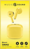 Cellularline-ms-auricolari-swag-tws-bt-giallo