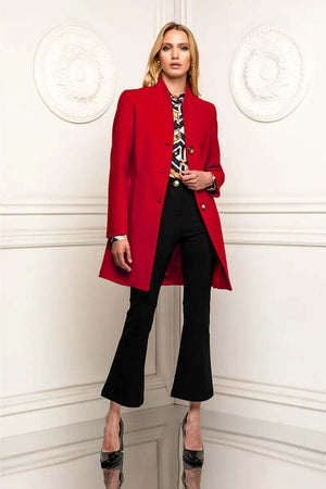 Celye Cappotto Donna Monopetto Tinta Unita Cappotto Fashion Con Bottoni Moda/Donna/Abbigliamento/Giacche e cappotti/Cappotti You Store - Messina, Commerciovirtuoso.it