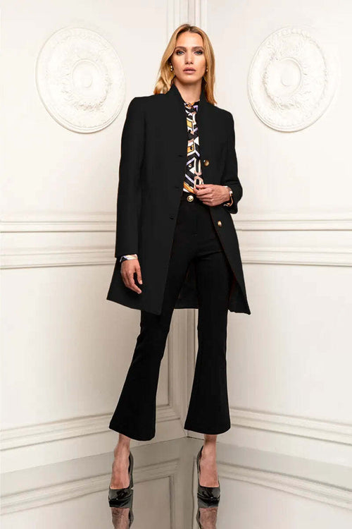 Celye Cappotto Donna Monopetto Tinta Unita Cappotto Fashion Con Bottoni Moda/Donna/Abbigliamento/Giacche e cappotti/Cappotti You Store - Messina, Commerciovirtuoso.it