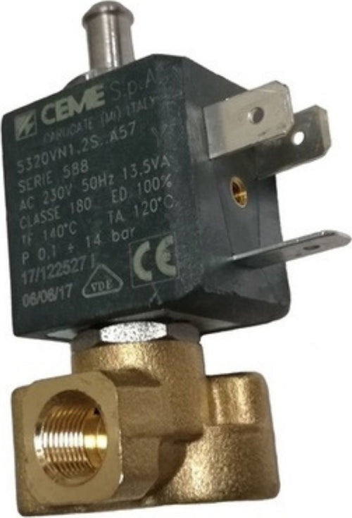 CEME ELETTROVALVOLA 3 VIE ATTACCHI FEMMINA 1/8 GAS OREFIZIO 1,2 mm. 4 WATT Casa e cucina/Grandi elettrodomestici/Accessori e parti di ricambio/Tubi del gas Rossi Ricambi - Venetico Marina, Commerciovirtuoso.it
