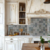 Pannelli 3D Rivestimento a parete in PVC effetto CEMENTINE 96x48cm Realistici, isolanti, idrorepellenti. - Eternal Parquet