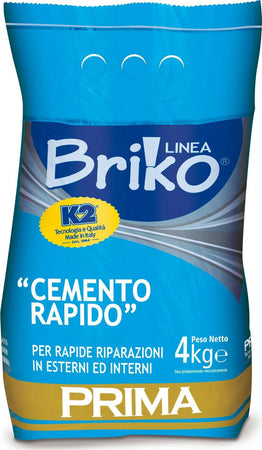 Cemento grigio in polvere Briko K2 per stuccature e riparazioni di varia natura Fai da te/Prodotti per la costruzione/Materiali da costruzione/Materie prime per la costruzione/Cemento La Zappa - Altamura, Commerciovirtuoso.it