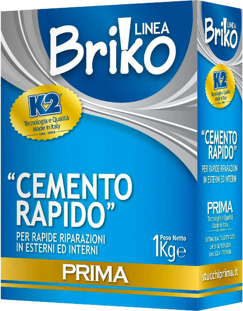 Cemento rapido in polvere Briko K2 per fissaggio rapido Fai da te/Prodotti per la costruzione/Materiali da costruzione/Materie prime per la costruzione/Cemento La Zappa - Altamura, Commerciovirtuoso.it