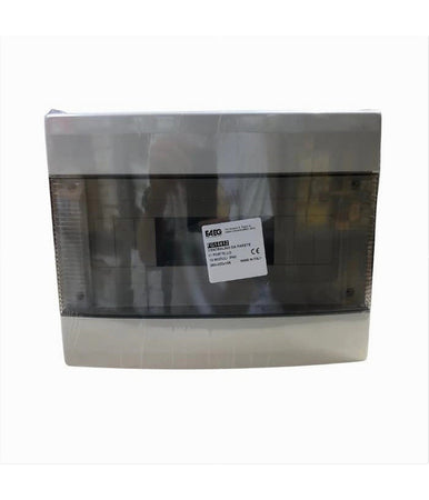 Centralino Da Parete 12 Moduli Ip40 Con Portello Trasparente Fumè Grigio Fg14412