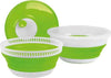 Centrifuga-pieghevole-per-insalata,-colore-lime-e-bianco,-dotata-di-colino-e-ciotola,-con-coperchio-ottima-per-la-famiglia-e-salvaspazio