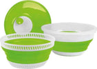 Centrifuga-pieghevole-per-insalata,-colore-lime-e-bianco,-dotata-di-colino-e-ciotola,-con-coperchio-ottima-per-la-famiglia-e-salvaspazio