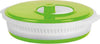 Centrifuga-pieghevole-per-insalata,-colore-lime-e-bianco,-dotata-di-colino-e-ciotola,-con-coperchio-ottima-per-la-famiglia-e-salvaspazio