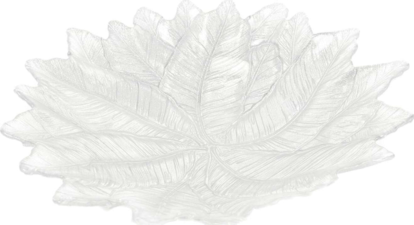 Centro tavola a forma di stella in vetro decorazione natalizia Ø 31 cm Casa e cucina/Decorazioni per interni/Addobbi e decorazioni per ricorrenze/Decorazioni natalizie/Oggettistica MagiediNatale.it - Altamura, Commerciovirtuoso.it