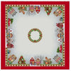 Centrotavola natalizio svezia 93×93 cm in cotone gobelin – vingi