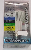 CENTURY-ITALIA---LAMPADINA-A-LED-R63-A-RISPARIMIO-ENERGETICO-6W=45W-E27-3000K-560LMN---LUCE-BIANCA-CALDA-**