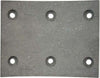 Ceppo freno forato 183x56x6,0 - 7 fori