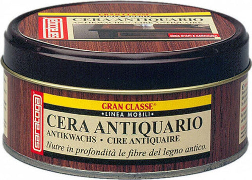 Cera-Antiquario-Vergine-d'api-e-Carnauba-per-legno-antico-200-Ml