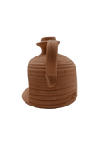 Ceramica realizzata Interamente a Mano con Terracotta di Sicilia, Pezzo Grezzo da Dipingere